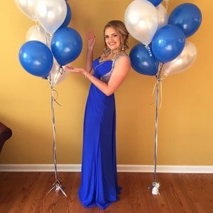 Blue Prom Dress